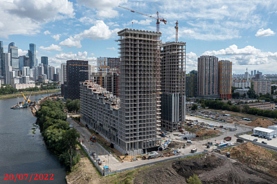 Береговой-2.Жилой квартал на Москве-реке