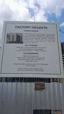 ЖК Паруса литер 1 квартал 7