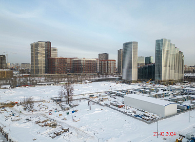 Береговой-2.Жилой квартал на Москве-реке