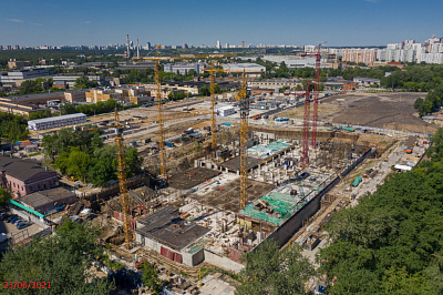 Береговой-2.Жилой квартал на Москве-реке
