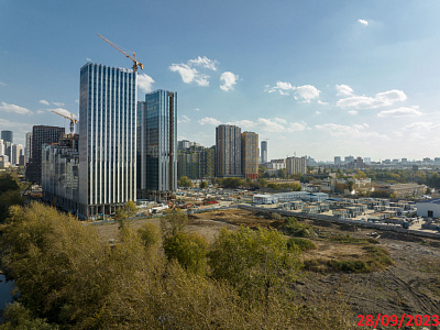 Береговой-2.Жилой квартал на Москве-реке