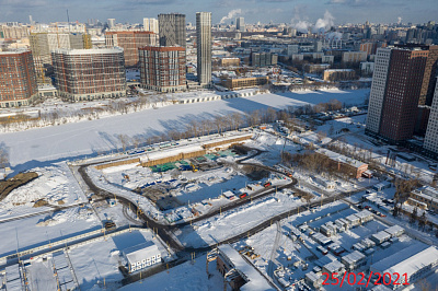 Береговой-2.Жилой квартал на Москве-реке