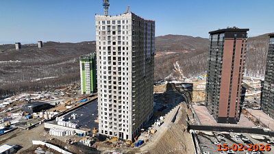 Снежный парк.Подземный паркинг