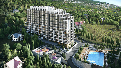 г. Алушта, Улица Сергеева-Ценского
