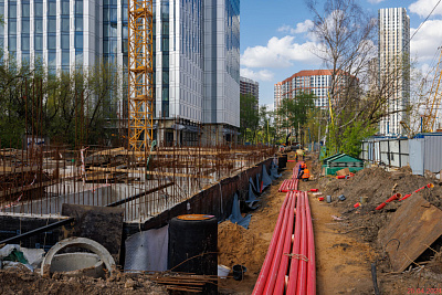 Береговой-2.Жилой квартал на Москве-реке