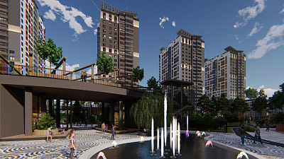 Высотный микрорайон 