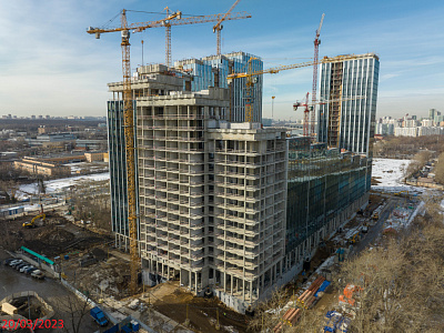 Береговой-2.Жилой квартал на Москве-реке
