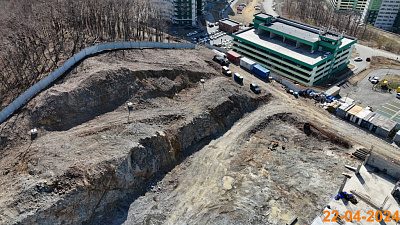 Снежный парк.Подземный паркинг
