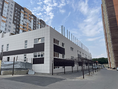 Многоуровневый паркинг в ЖК 
