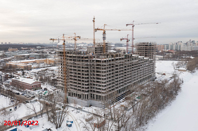 Береговой-2.Жилой квартал на Москве-реке