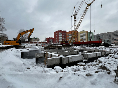 Застройка по ул.Лаврова. Жилой Дом - 1