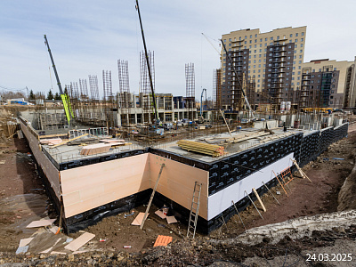 Новый Академ сити-район в Академгородке