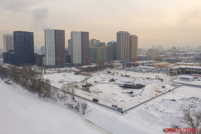 Береговой-2.Жилой квартал на Москве-реке