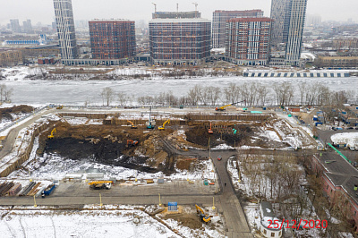 Береговой-2.Жилой квартал на Москве-реке