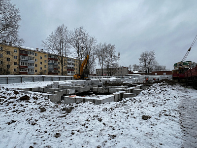 Застройка по ул.Лаврова. Жилой Дом - 1