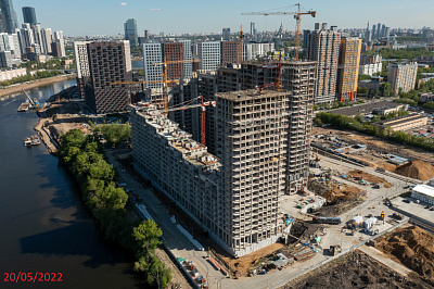 Береговой-2.Жилой квартал на Москве-реке