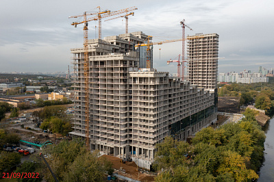 Береговой-2.Жилой квартал на Москве-реке