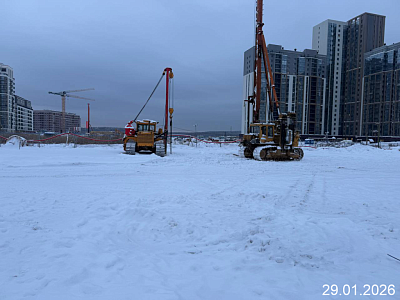 Многоуровневая парковка в ЖК Притяжение
