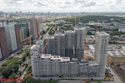 Береговой-2.Жилой квартал на Москве-реке