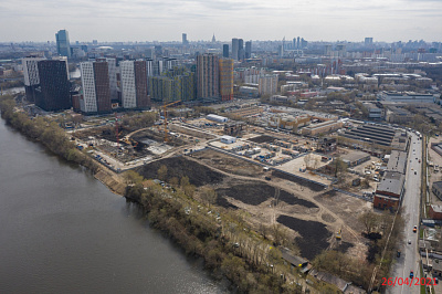 Береговой-2.Жилой квартал на Москве-реке