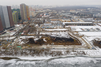 Береговой-2.Жилой квартал на Москве-реке