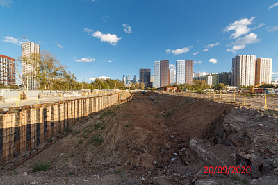 Береговой-2.Жилой квартал на Москве-реке