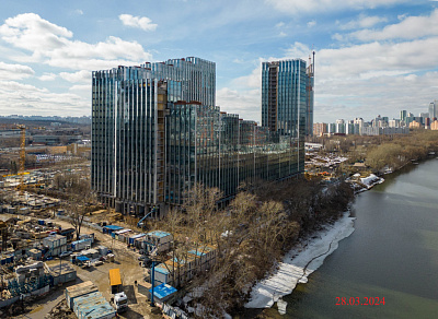 Береговой-2.Жилой квартал на Москве-реке