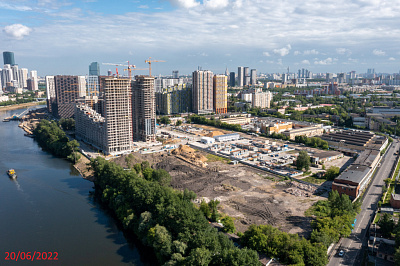Береговой-2.Жилой квартал на Москве-реке