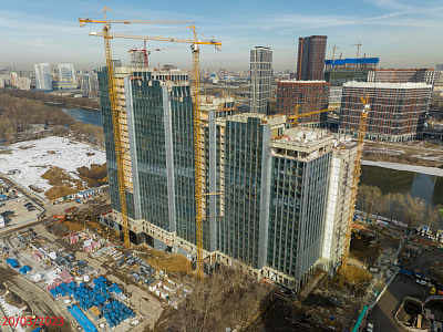 Береговой-2.Жилой квартал на Москве-реке
