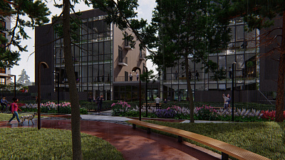 Высотный микрорайон 