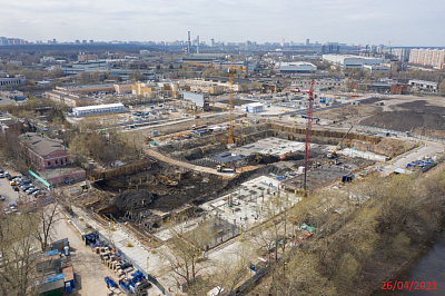Береговой-2.Жилой квартал на Москве-реке