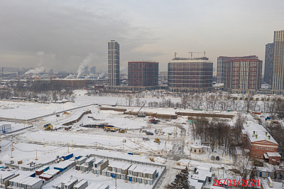 Береговой-2.Жилой квартал на Москве-реке