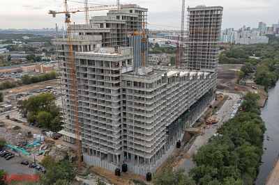 Береговой-2.Жилой квартал на Москве-реке