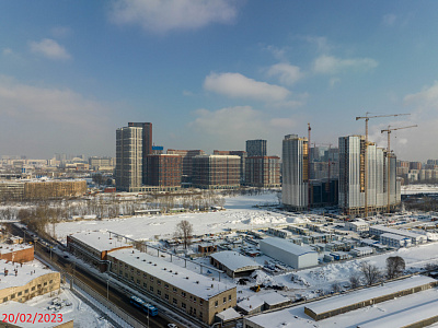 Береговой-2.Жилой квартал на Москве-реке