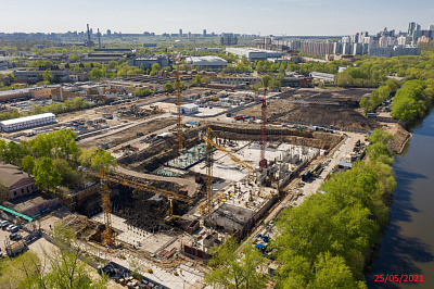 Береговой-2.Жилой квартал на Москве-реке