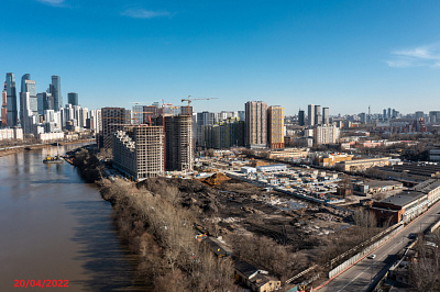 Береговой-2.Жилой квартал на Москве-реке