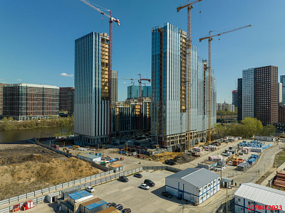 Береговой-2.Жилой квартал на Москве-реке