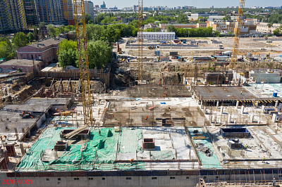 Береговой-2.Жилой квартал на Москве-реке