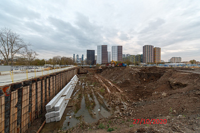 Береговой-2.Жилой квартал на Москве-реке
