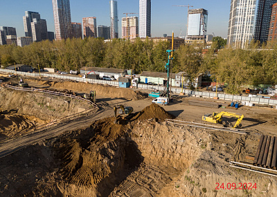 Береговой-2.Жилой квартал на Москве-реке