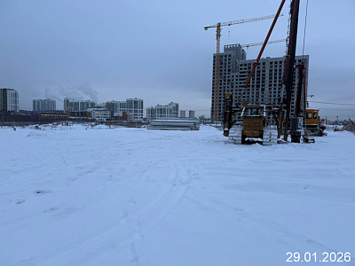 Многоуровневая парковка в ЖК Притяжение