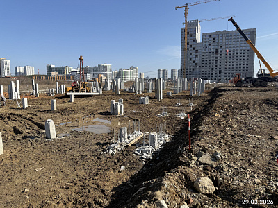 Многоуровневая парковка в ЖК Притяжение