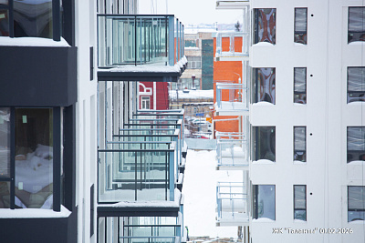 Жилой квартал на Хлебной 