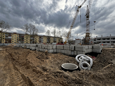 Застройка по ул.Лаврова. Жилой Дом - 1