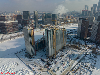 Береговой-2.Жилой квартал на Москве-реке