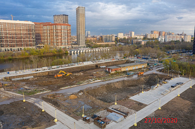 Береговой-2.Жилой квартал на Москве-реке