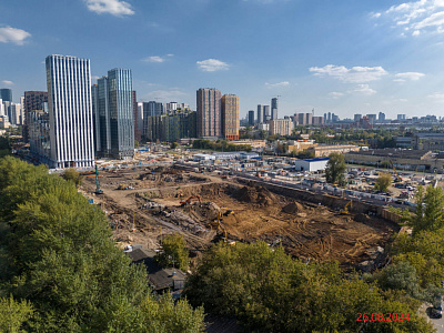 Береговой-2.Жилой квартал на Москве-реке