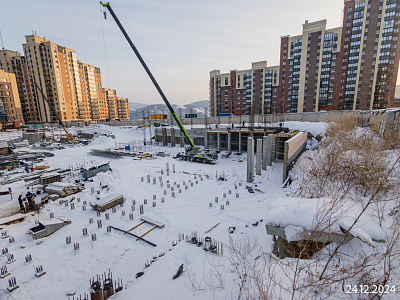 Новый Академ сити-район в Академгородке
