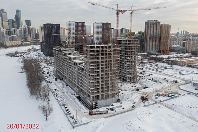 Береговой-2.Жилой квартал на Москве-реке