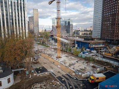 Береговой-2.Жилой квартал на Москве-реке